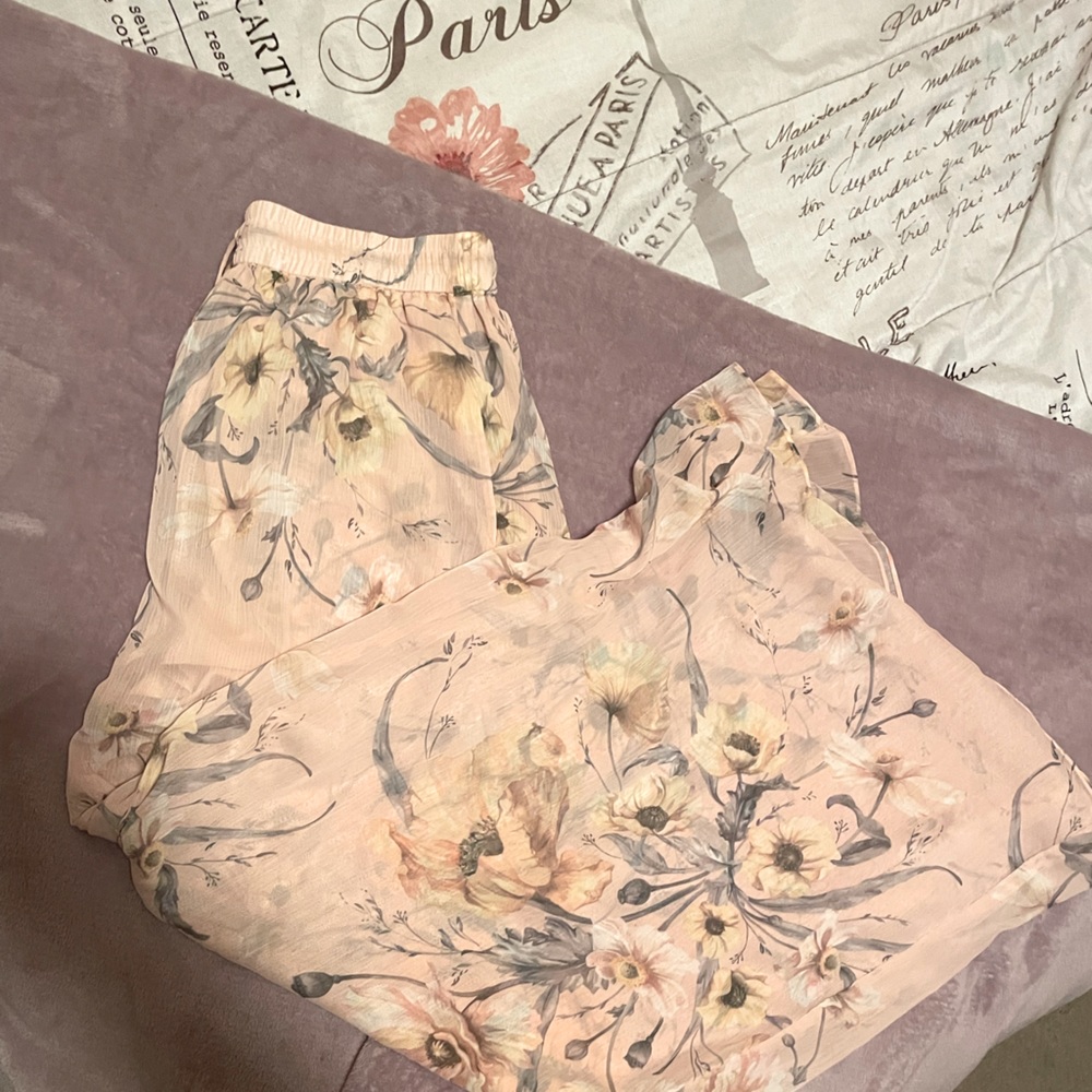 Floral pants